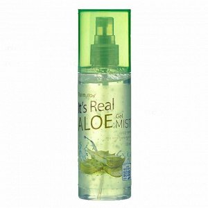 Гель-мист для лица с алоэ вера, Farm Stay It's Real Aloe Gel Mist