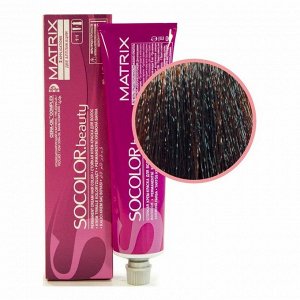 Matrix Крем-краска для волос / Socolor beauty 5C, светлый шатен медный, 90 мл