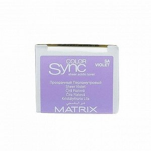 Matrix Кислотный тонер / Color Sync, прозрачный перламутровый, 90 мл