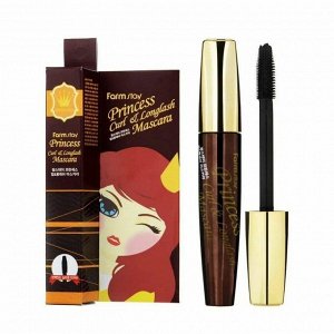 Тушь для ресниц подкручивающая, Farm Stay Princess Curl &amp; Longlash Mascara