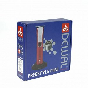 Dewal Машинка для стрижки окантовочная / Freestyle Mini 03-013, красный
