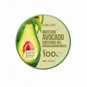 Lebelage Универсальный гель с авокадо / Moisture Avocado Soothing Gel, 300 мл