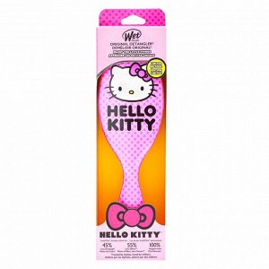 Расчёска для спутанных волос, Wet Brush Original Detangler Hello Kitty HK Face Pink