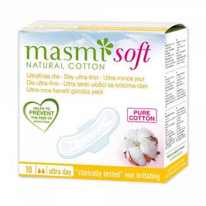 Прокладки ультратонкие "Soft", дневные Masmi, 10 шт