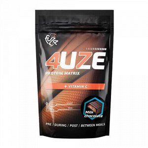 Мультикомпонентный протеин 4uze "Молочный шоколад" Fuze, 750 г