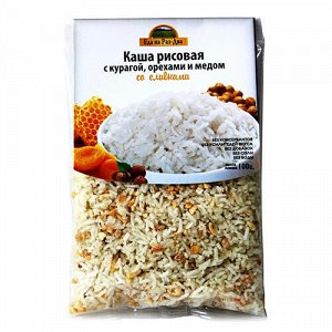 Каша рисовая с курагой и орехами Здоровая Еда, 100 г