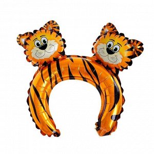 Ободок фольгированный «Тигр»