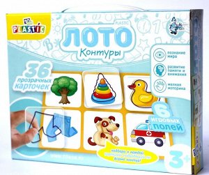 Лото пластик  "Контуры" серия