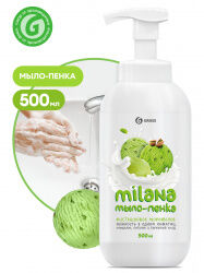 Жидкое мыло "Milana мыло пенка сливочно-фисташковое мороженое" (флакон 500 мл), 1 шт.