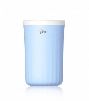 Чаша для мытья лап, размер M, цвет голубой