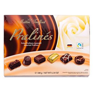 конфеты MT Pralines (коричневый дизайн) 180 г