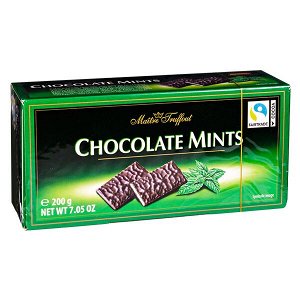 конфеты MAITRE TRUFFOUT CHOCOLATE MINTS 200 г 1уп.х 16 шт.