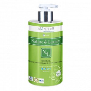 Nature & Luxury Маска для волос увлажняющая с соком ламинарии, 460 мл