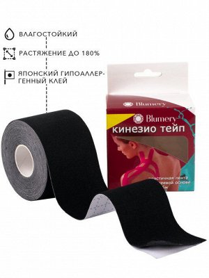 Кинезио Тейп Черный 3.8см