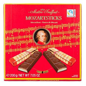 конфеты MT Mozartsticks 200 г 1уп.х 25 шт.