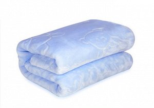 Одеяло для животных, цвет голубой, размер S