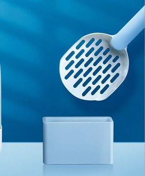 Лопатка-совок для кошачьего туалета с подставкой
