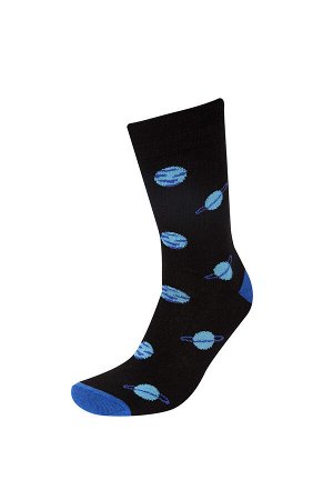 Комплект мужских носков Funny Socks с космонавтами и планетами2 пары