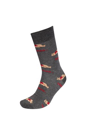Комплект мужских носков Funny Socks с медведями "Устал" 2 пары