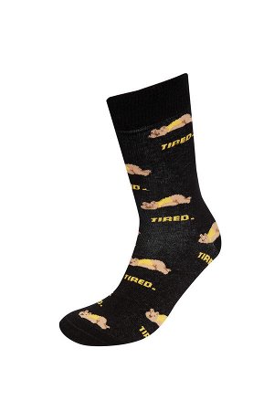 Комплект мужских носков Funny Socks с медведями "Устал" 2 пары