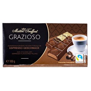 Шоколад MT GRAZIOSO Espresso 100 г 1уп.х 16 шт.