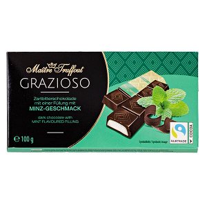 Шоколад MT GRAZIOSO Mint 100 г 1уп.х 16 шт.