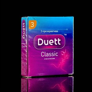 Презервативы DUETT classic №3