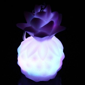 Брелок светящийся "Добрый сон-Ананас" LED с датчиком прикосновения