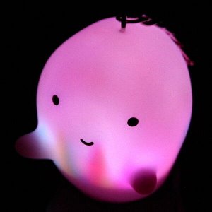 Брелок светящийся "Добрый сон-Привидение" LED с датчиком прикосновения