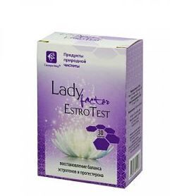 LadyFactor Estrotest концентрат пищевой на основе растительного сырья 30 таблеток