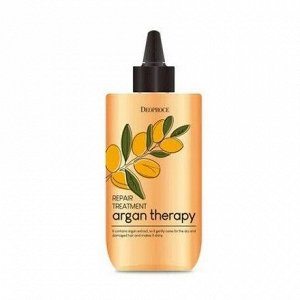 DEOPROCE ARGAN THERAPY REPAIR TREATMENT 300ml Маска для волос с аргановым маслом 300мл