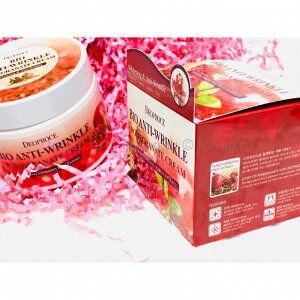 DEOPROCE BIO ANTI WRINKLE POMEGRANATE CREAM 100g Крем для лица с экстрактом граната 100г