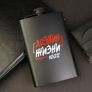 Фляжка «Хозяин жизни», 270 мл