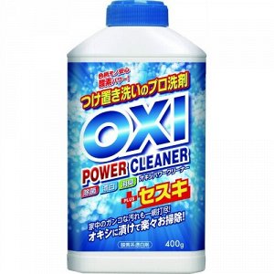 KANEYO Отбеливатель для цветных вещей "Oxi Power Cleaner" (кислородного типа) 400 г (флакон) / 24