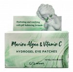 Misoli Патчи гидрогелевые для глаз с экстрактом морских водорослей и витамином С Eye Patch Hydrogel Marine Algae &amp; Vitamin C, 84гр(60 шт)