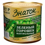 Горошек зеленый конс 400г ж/б ЗНАТОК