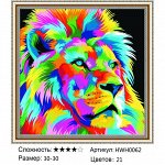 Алмазная мозаика на подрамнике HWH0062