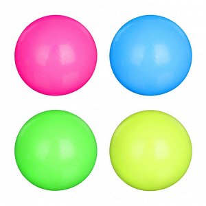ИГРОЛЕНД Антистресс-тянучка мяч, TPR, 6см, 4 цвета