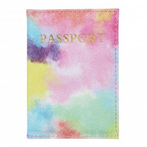 ЮL Обложка для паспорта "Стоун", ПУ, 10х14см, 3 дизайна, ОД21-09