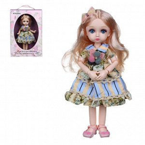 ИГРОЛЕНД Кукла классическая шарнирная, коллекционная, 28см, PP,PVC, полиэстер, 20х31х7см