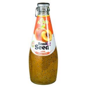 Напиток AZIANO Basil Seed Peach 290 мл СТ/Б 1 уп.х 24 шт.