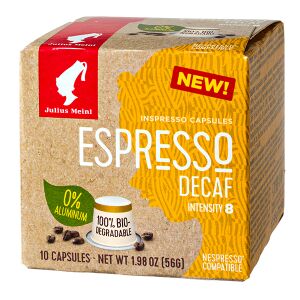 Кофе капсулы Julius Meinl BIO ESPRESSO DECAF 1уп х  10 капсул