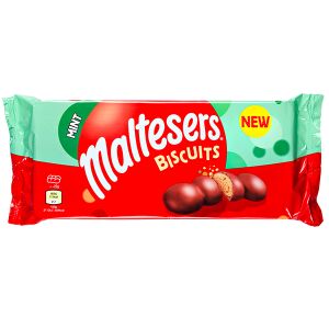 Печенье Maltesers Biscuits Mint 110 г 1 уп.х 14 шт.