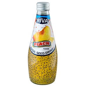 Напиток BASIL SEED DRINK RIVA Peach 290 МЛ СТ/Б 1 уп.х 24 шт.