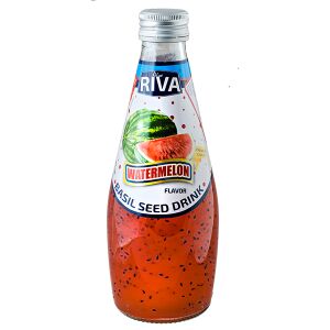 Напиток BASIL SEED DRINK RIVA Watermelon 290 МЛ СТ/Б 1 уп.х 24 шт.