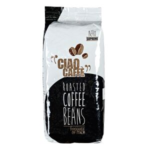 Кофе CIAO CAFFE NERO SUPRREME 1 кг зерно 1уп.х 6 шт.