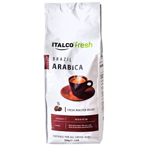 Кофе ITALCO BRAZIL ARABICA 1 кг зерно 1 уп.х 6 шт.