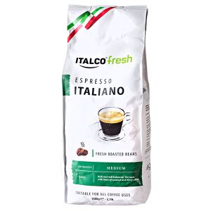 Кофе ITALCO ESPRESSO ITALIANO 1 кг зерно 1 уп.х 6 шт.