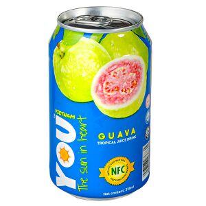 Напиток YOU VIETNAM Guava 330 мл  Ж/Б 1 уп.х 24 шт.