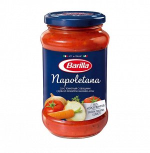 Соус Барилла 400г Napoletana Томатный с овощами (лук, морковь, травы)
